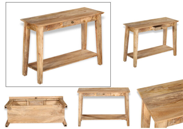 Natural Console Table