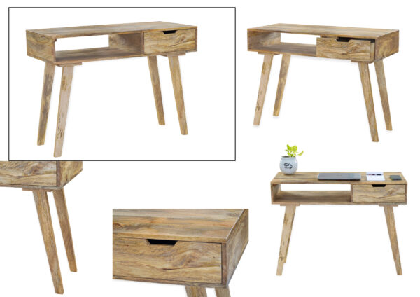 Nature Gold Writing Table