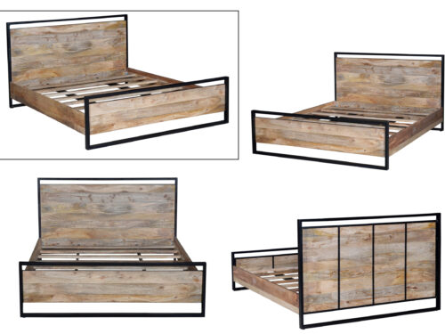 Sukhra Natural King Bed