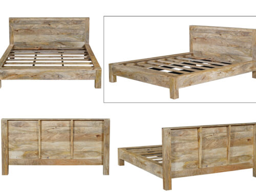 Sukhra Natural Queen Bed
