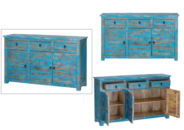 Sukhra Natural Sideboard Distressed Large