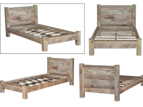 Sukhra Natural Twin Bed